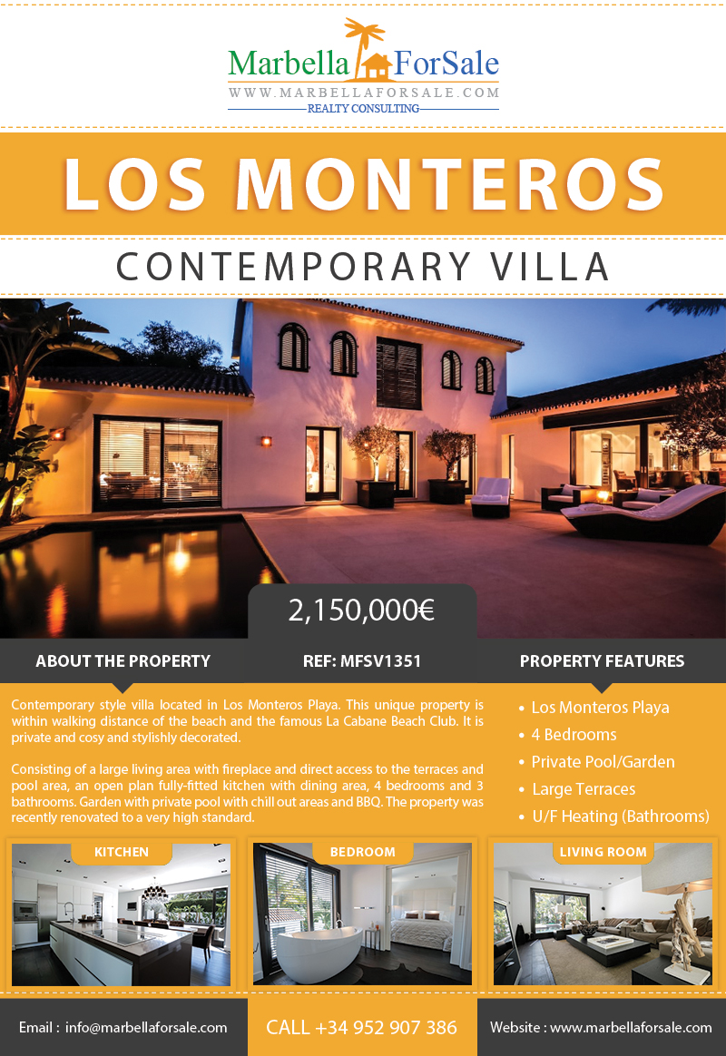 MFSV1351 villa for sale los monteros