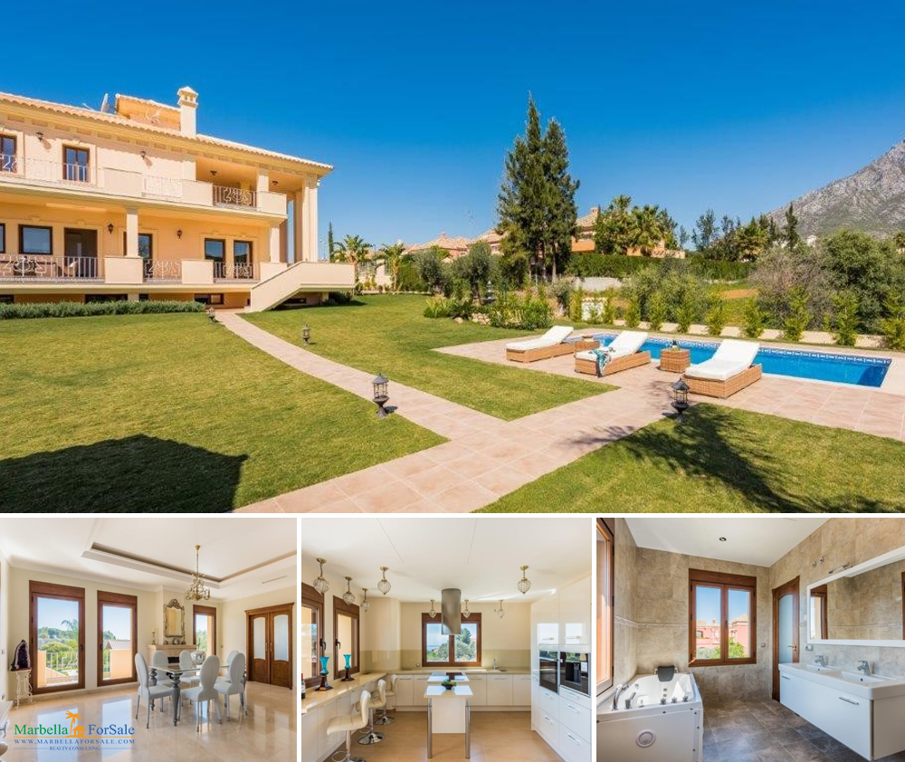 5 Bed Villa For Sale on Marbella’s Golden Mile