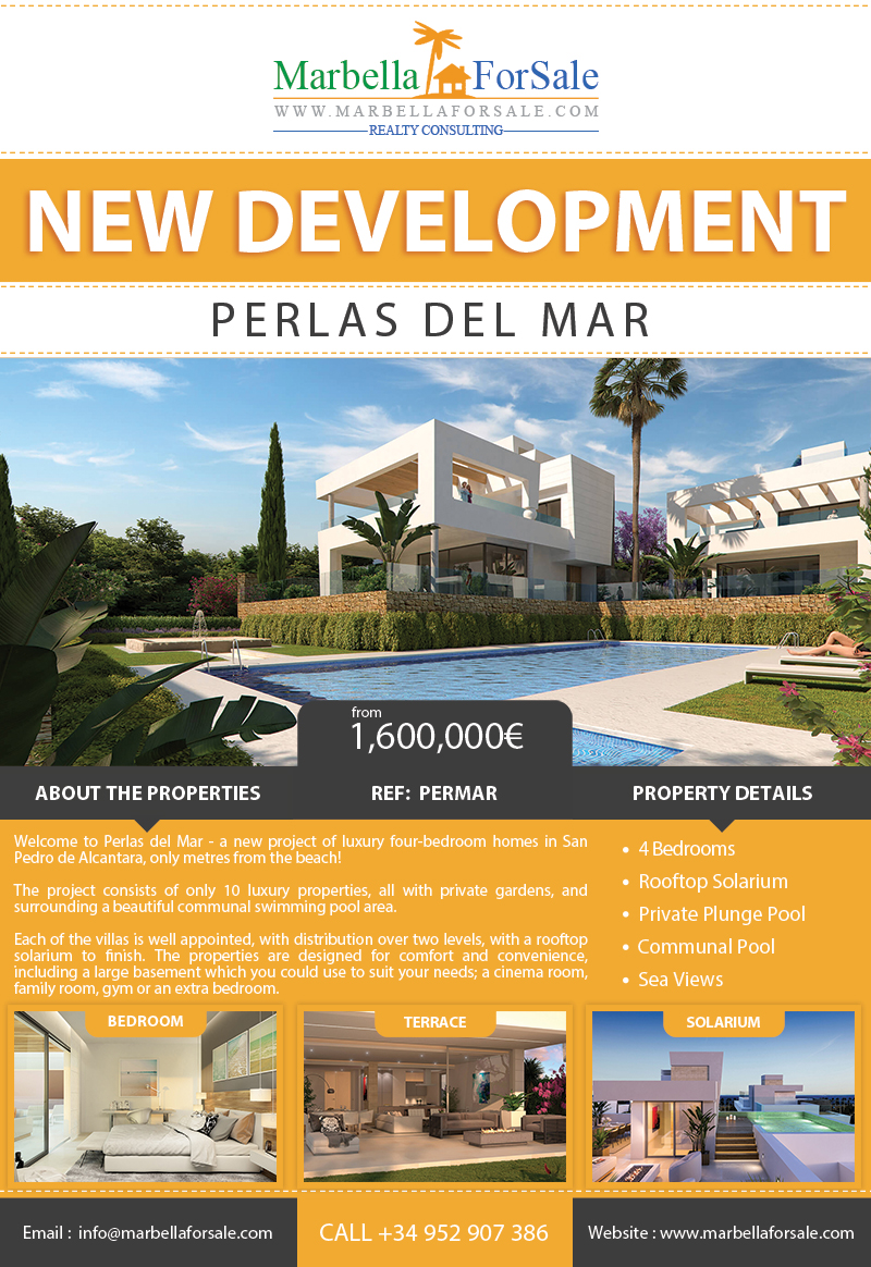 New Luxury Villas For Sale - San Pedro de Alcantara