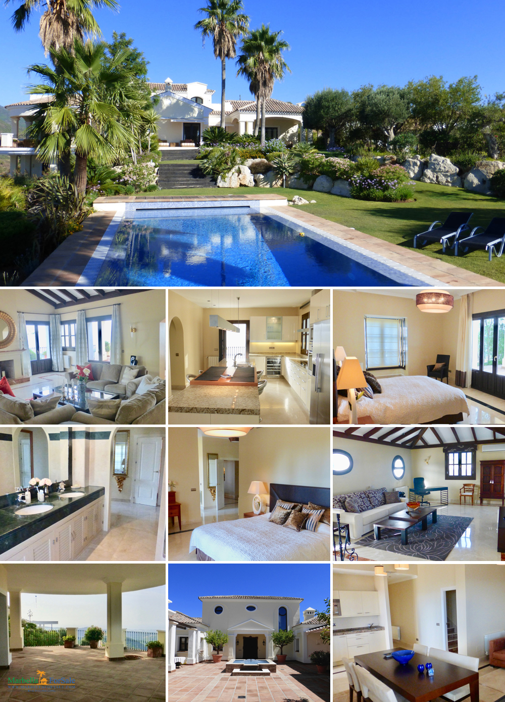 6 Bed Luxury Villa For Sale - Benahavis