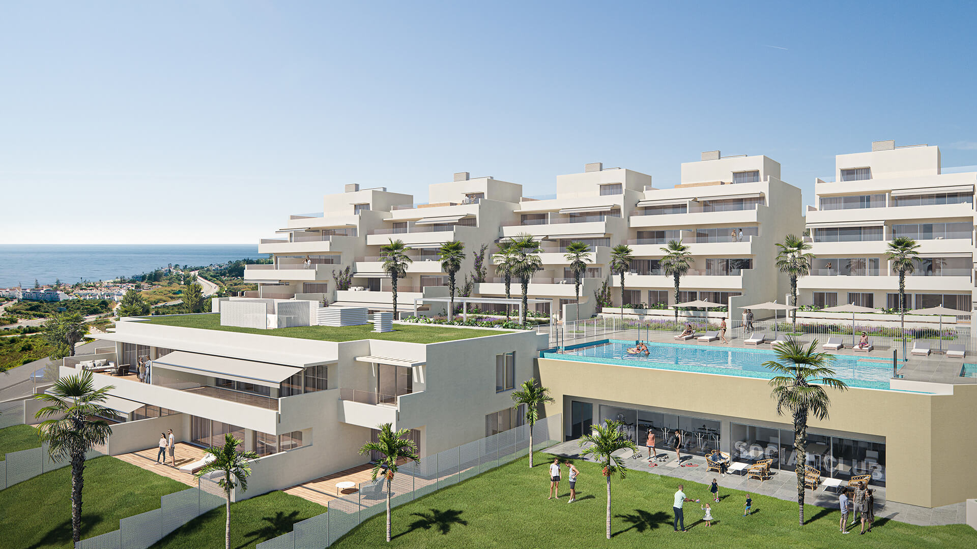 Isea Estepona - New Apartment Project For Sale